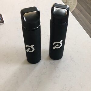 Peloton Black Insulated Bottles